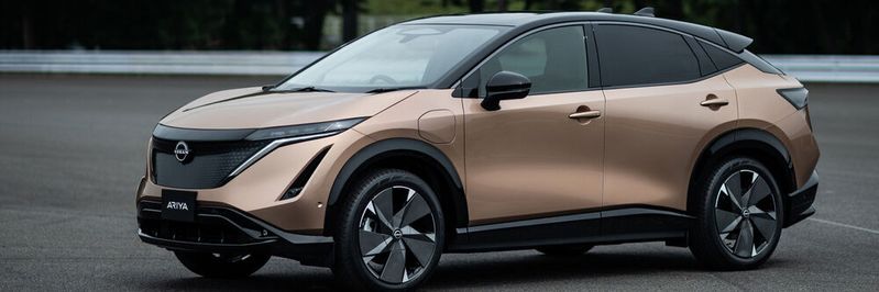 An der Produktion des Nissan Ariya beteiligt sich Siemens mit seiner IoT-Technologie.(Bild:  Nissan)