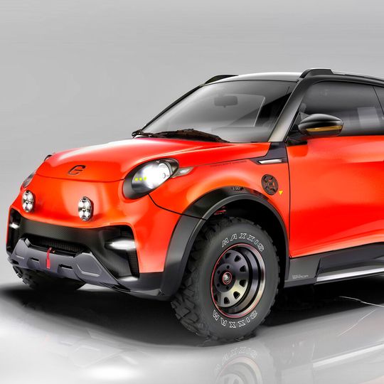 E-Go tritt in Genf mit zwei Derivaten auf, darunter der neue „Cross“.(Bild:  E-Go Mobile)