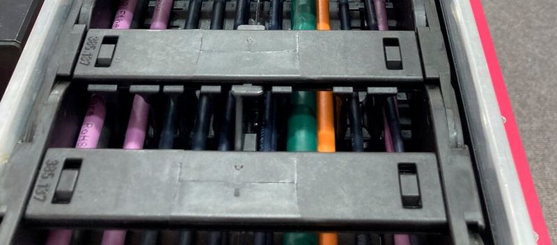 Kreislaufwirtschaft: Über ein Recycling-Programm hat auch eine Energiekette ein „zweites Leben“.(Bild:  Stefanie Michel)