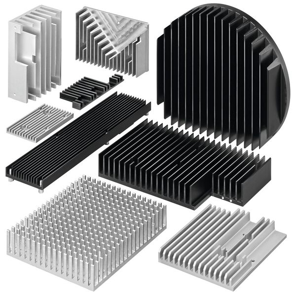 Thermal management: Custom and mechanically perfectly adapted heat sink solutions for the application provide users with efficient thermal management for many applications. (Image:© Fischer Elektronik)