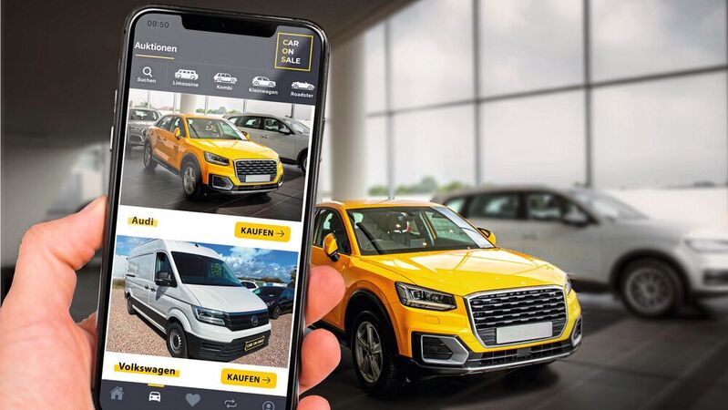 Bei der Online-B2B-Plattform CarOnSale bieten konsistent über 50 Händler auf jedes Fahrzeug.