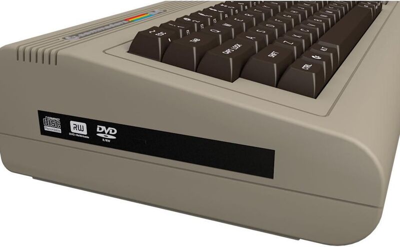 Darüber hinaus verfügt der neu aufgelegte C64 über ein DVD-Laufwerk. (Commodore USA) (Archiv: Vogel Business Media)
