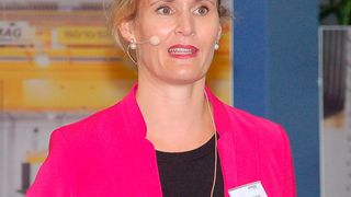 Demag-Geschäftsführerin Susanna Schneeberger: „Bis zum Abschluss bleiben wir Wettbewerber.“ (Maienschein)