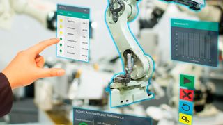 Datenbrillen erweitern die reale Produktionsumgebung um virtuelle Informationen. Dies macht sie zum Beispiel für den Einsatz in der Instandhaltung und im technischen Service interessant. (©ekkasit919 - stock.adobe.com)