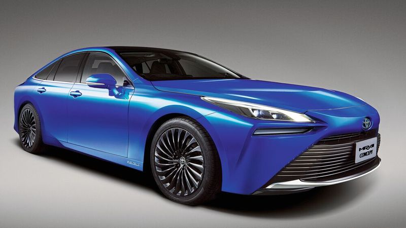 Meistverkauftes Brennstoffzellen-Fahrzeug im Oktober 2023: Toyota Mirai, 3 (!) Neuzulassungen (Bild: Toyota)