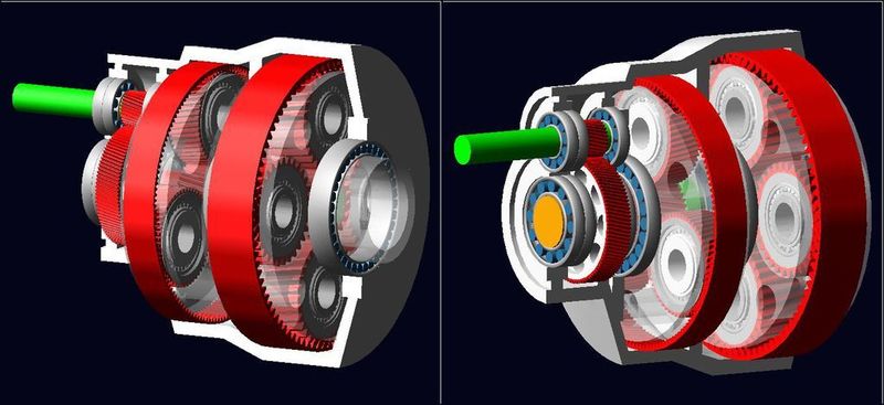 Die Simulations-Software unterstützt zurzeit Zahnräder mit Gerad-, Schräg- sowie Innen- oder Außenverzahnung. (MSC.Software) (Archiv: Vogel Business Media)