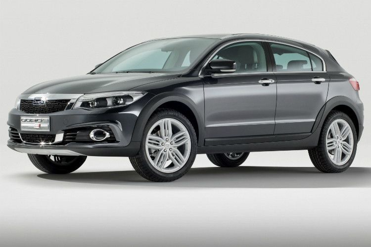 Blick in die Zukunft II: Der Qoros 3 - Cross Hybrid Concept soll einen Ausblick auf die Möglichkeiten der künftigen Technologieentwicklung geben. Das System besteht aus einem 1,2 Liter großen Dreizylinder-Benzinmotor mit Turboaufladung und 130 PS, der die Vorderräder antreibt. Hinzu kommt ein 67 PS starker Elektrosynchronmotor, der zwischen Gepäckraumboden und Hinterachse angeordnet ist. (Foto: Baeuchle)