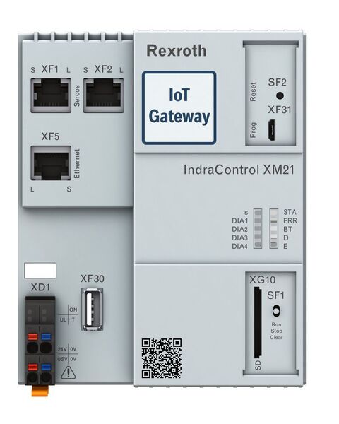 IndraControl XM21 mit IoT Gateway (Bosch Rexroth )
