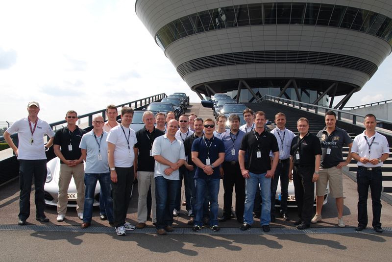 Alle Teilnehmer der Commvault Success Tour vor dem Start. (Archiv: Vogel Business Media)