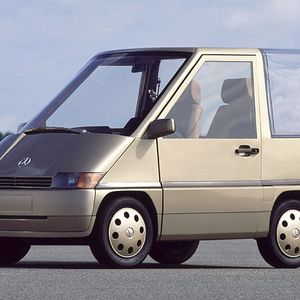 1982: Das Nahverkehrsfahrzeug (NAFA) legt den Grundstein für Smart.(Foto: Daimler)
