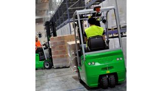 Die umweltfreundlichen Cesab-Elektrostapler sind in mehreren Ausführungen erhältlich. Bild: Cesab (Archiv: Vogel Business Media)