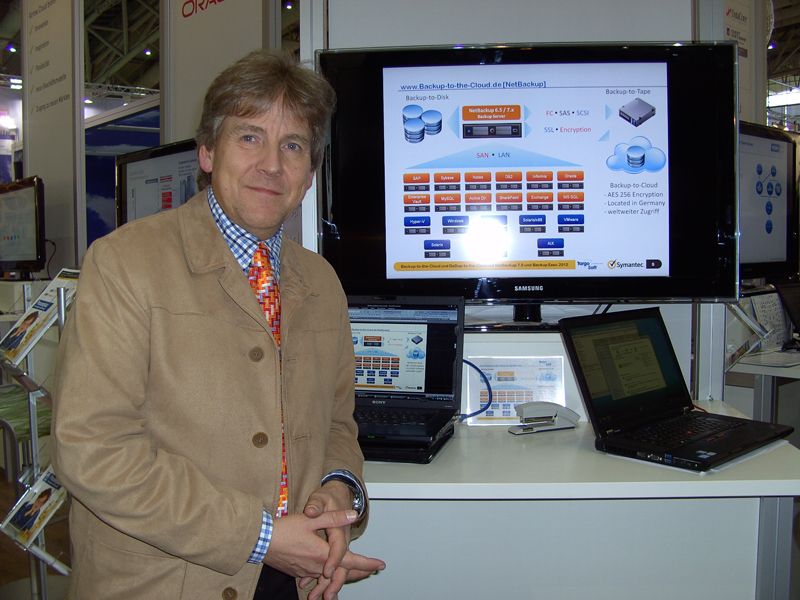 Wolfgang Wündsch, TargoSoft, hat das Backup-System. (Archiv: Vogel Business Media)