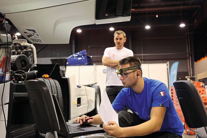 Am besten löste der Franzose Lucas Ianni die fünf Aufgaben. (Bild: Worldskills Europe)