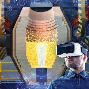 Ein Konverter für Feuerfestanwendungen: Virtual Reality bietet eine optimale Möglichkeit, davon einen realitätsnahen Eindruck zu bekommen.