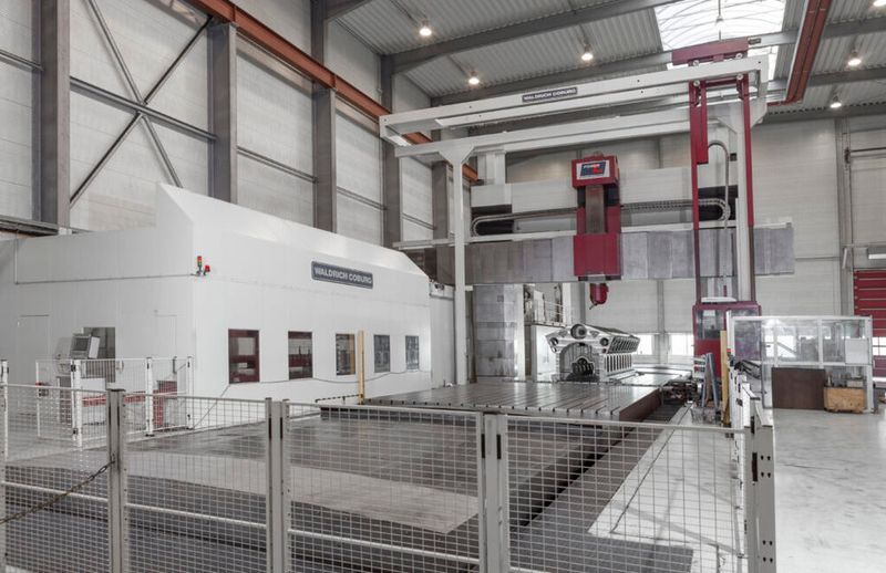 From Waldrich Coburg comes the largest portal milling machine in its portfolio, called Powertec-Gantry. It secured 3rd place in the ranking. (Image:Waldrich Coburg)