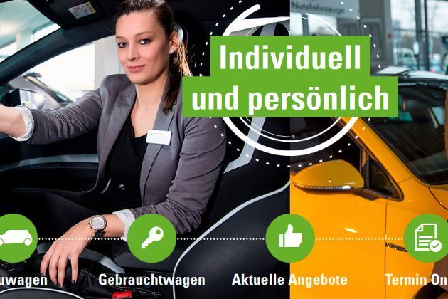 Die neue Webseite zeigt den persönlichen Touch. (Autohaus Wolfsburg)