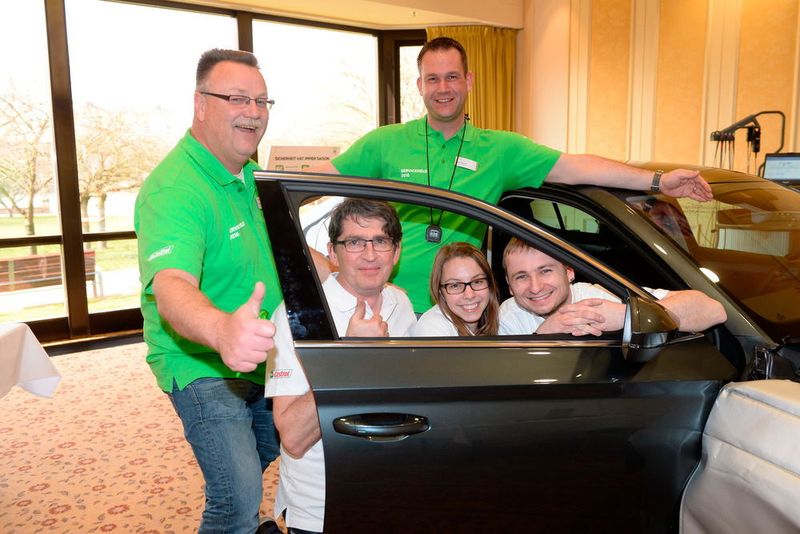 Nach dem Wettbewerb wirkten die Teilnehmer etwas abgekämpft, aber glücklich. (Foto: Skoda)