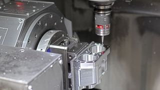 With the help of Form Control X, all important dimensions – including form and positional tolerances – are checked directly on the machine. (Image:Blum-Novotest)