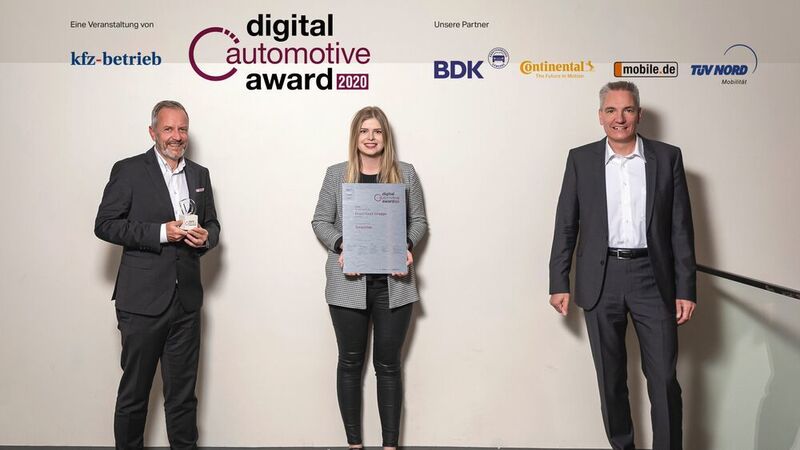 Beim Digital Automotive Award 2020 zählte die Gruppe zu den Gewinnern. (Stefan Bausewein)