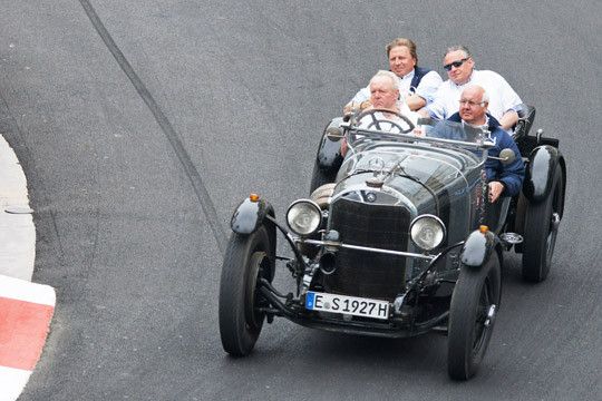 Mercedes SSK als Renn-Taxi. (Foto: sp-x)