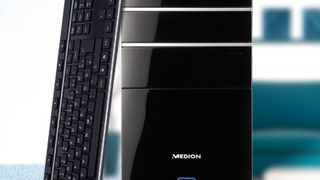 Der Klassiker: Dieses Jahr gibt es den Desktop PC mit dem Betriebssystem Windows 8. (Bild: Aldi)