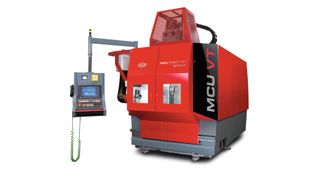 An der Czech Technical University (CTU) in Prag wurde untersucht, wie sich die Energieeffizienz bei Werkzeugmaschinen steigern lässt. Konkrete Messungen wurden an einer MCU630VT-5X der Firma Kovosvit MAS durchgeführt. (Bild: Kovosvit MAS)