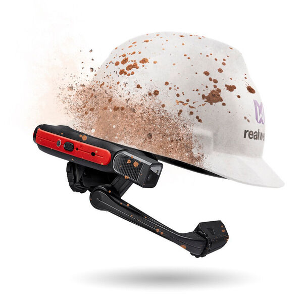Real Wear HMT-1Z1, the only commercially available certified head-mounted device permitted in environments where explosive gas may be present.  (Business Wire)