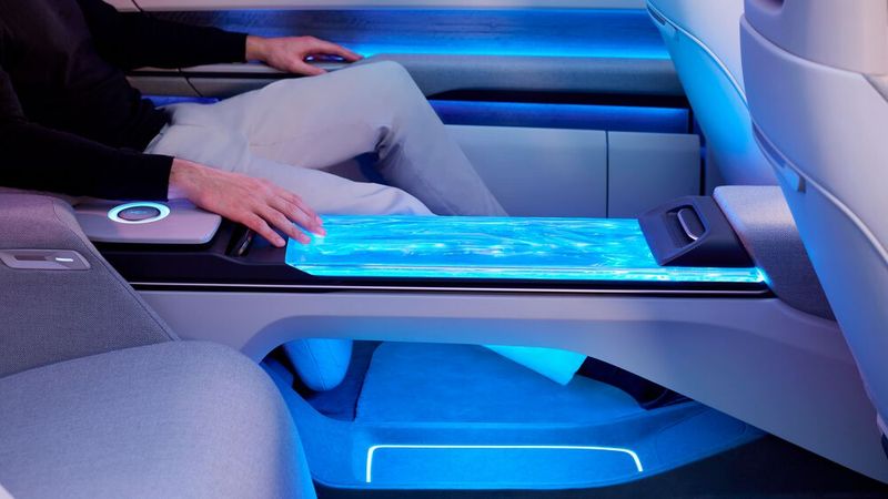 Die beleuchtete Kristallfläche ist ein Deko-Element. (Bild: Yanfeng)