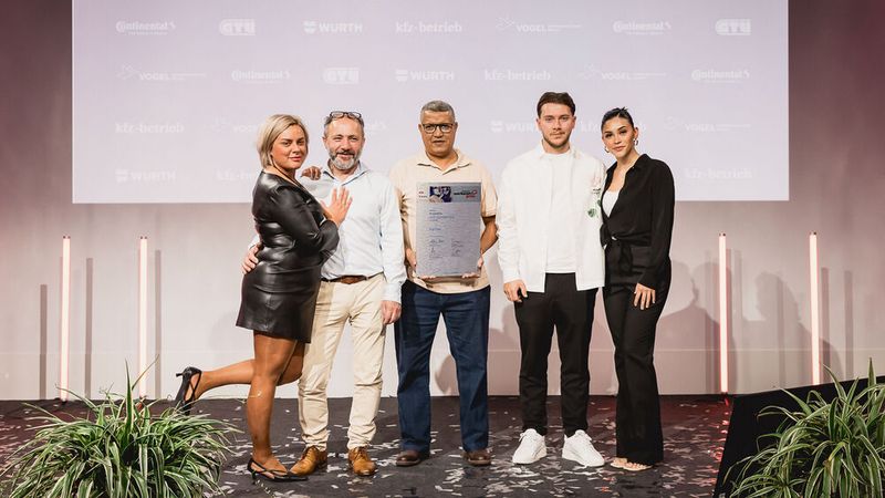 Auch der ATP Autoservice aus Grünstadt freute sich über einen Platz im Spitzenfeld. (Bild: Stefan Bausewein)