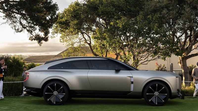 Bentley hält unvermindert an der Elektrifizierung fest und hat im letzten Jahr die etwas exaltierte Studie EXP 15 enthüllt. (Bild: Bentley)