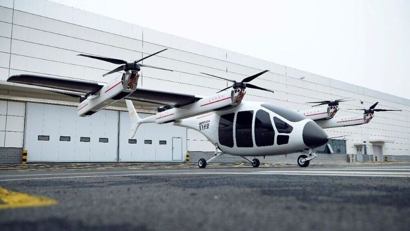 Ganfeng Lithium has developed semi-solid batteries for eVTOLs together with Geely subsidiary Aerofugia.(Image: Aerofugia)