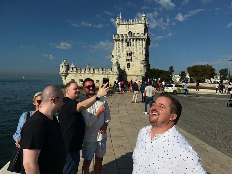 In Belém wird vor der Abreise noch schnell etwas Sonne getankt. (Bild: Vogel IT-Medien GmbH)