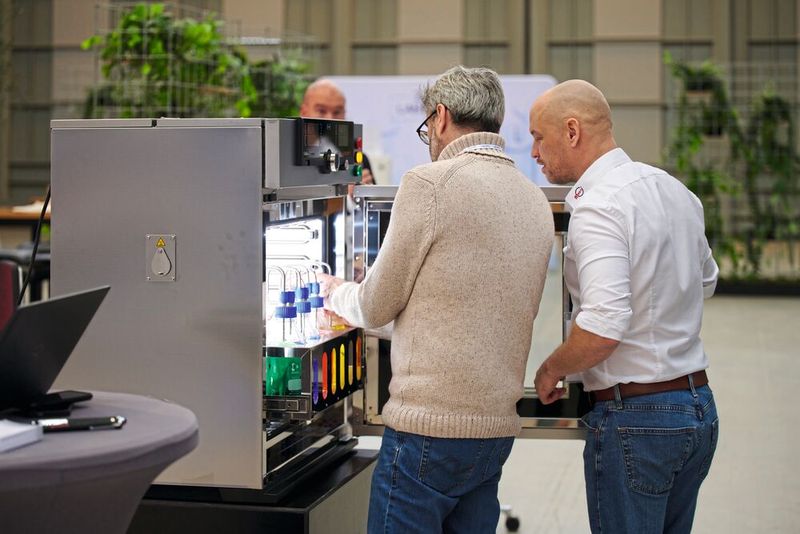 But there is also room for some larger devices, such as this constant climate chamber from Memmert.   For more information about upcoming LAB-SUPPLY trade fairs, visit www.lab-supply.info (Bild: Eye Am Chris)