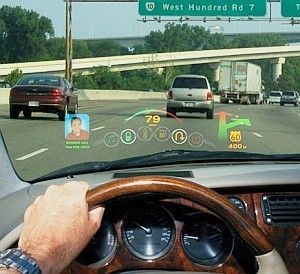 Head-up mit Laser: Neues Konzept ist heller und farbenfroher(Foto:  Microvision)