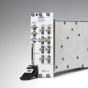 Weltweit erster RF-Vektorsignal-Transceiver definiert Messtechnik neu: Der RF-Vektorsignal-Transceiver (VST) NI PXIe-5644R vereint als erstes softwaredesigntes Messgerät einen Vektorsignalgenerator und einen Vektorsignalanalysator mit einem anwenderprogrammierbaren FPGA in einem modularen PXI-Messgerät. Ingenieure können den Vektorsignal-Transceiver in ein neues Messgerät verwandeln oder bestehende Funktionalität mithilfe der Systemdesignsoftware NI LabVIEW stärker ausschöpfen. Der neue VST eignet sich optimal für die Prüfung aktueller Wireless- und Mobilfunkstandards wie 802.11ac und LTE.