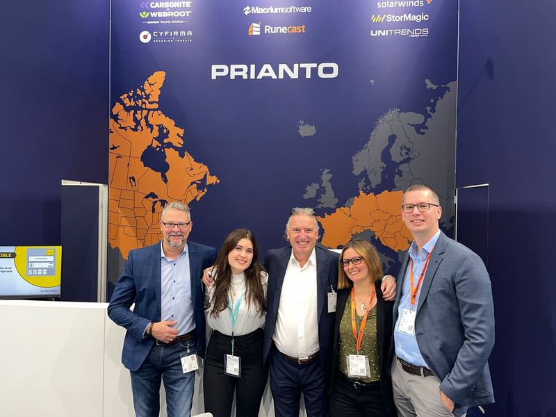 Das Prianto Team von William Geens, (m.) wächst und wächst. (Bild: Vogel IT-Medien GmbH)