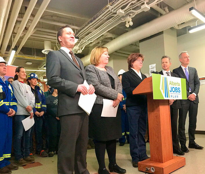 “These investments will help create world-class petrochemical facilities, diversify our energy economy and create thousands of high-paying, skilled jobs,” said Margaret McCuaig-Boyd, Alberta’s Minister of Energy. (Government of Alberta)