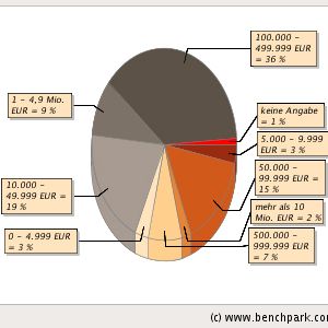 Typische Projektbudgets auf Kundenseite.