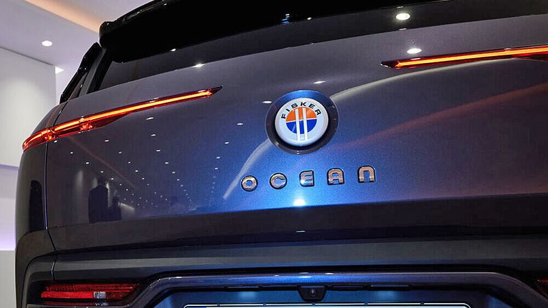 Der E-Auto-Bauer Fisker ist in Schwierigkeiten, das bislang einzige Modell Ocean kommt verzögert und wurde bislang zu wenig verkauft.(Bild:  Fisker Inc.)