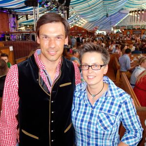 Straubinger halten immer zusammen: Geschäftsführer Andreas Ruhland, ALSO, und Sylke Rohbrecht, Lenovo