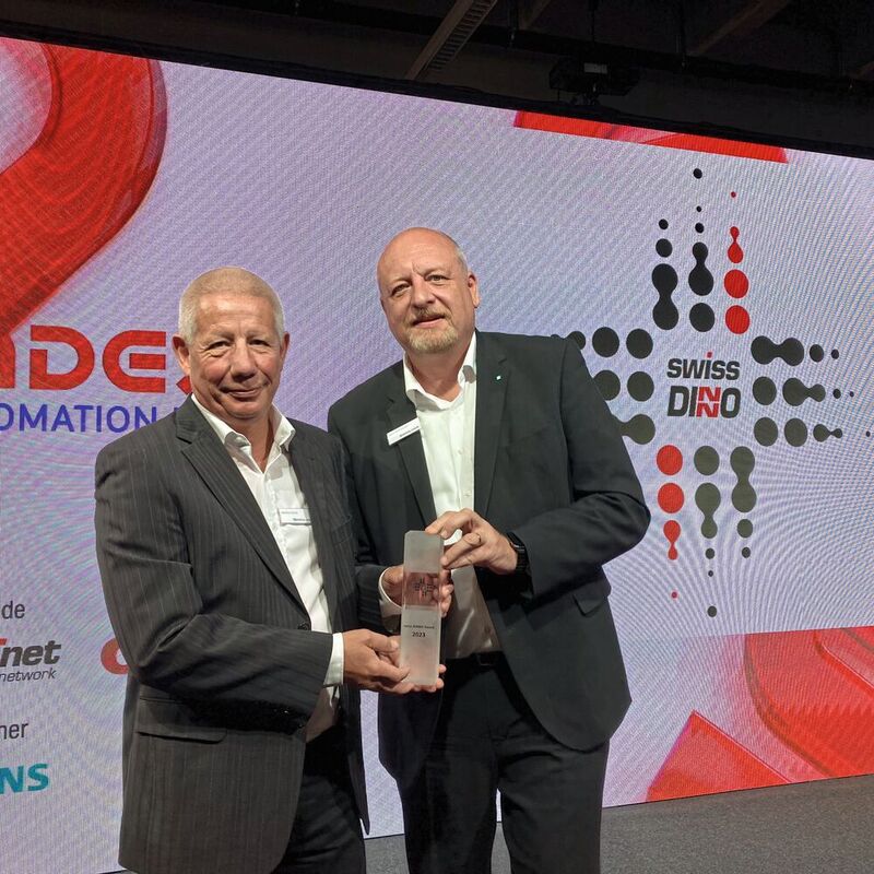 Pepperl+Fuchs gewinnt Swiss Dinno Award für herausragende Innovationen in der Digitalisierung.