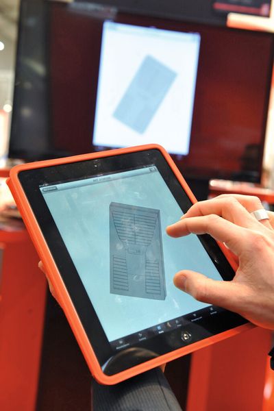 Bild 4: Die per I-Pad ausgewählten Komponenten lassen sich mit der Warenkorbfunktion später ins Eplan-Projekt übernehmen. (Bild: Eplan)