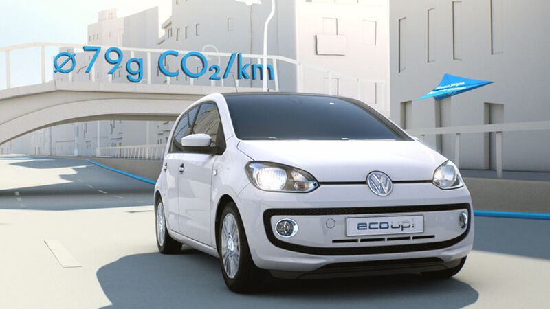 Erdgasbetriebener VW Eco-Up (Bild: VW)