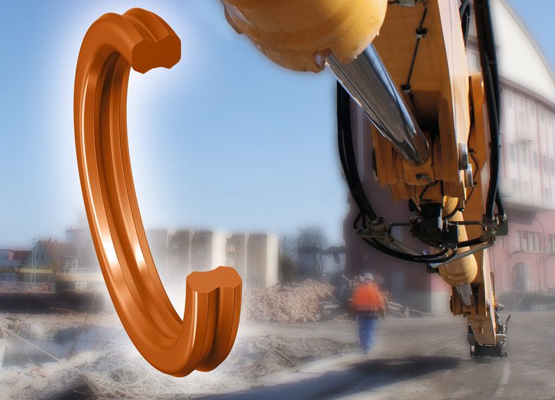 Bild 1: Auch Druckpulsation oder Schmutzeinwirkung widersteht die HS-Dichtung. (Bild: Parker)