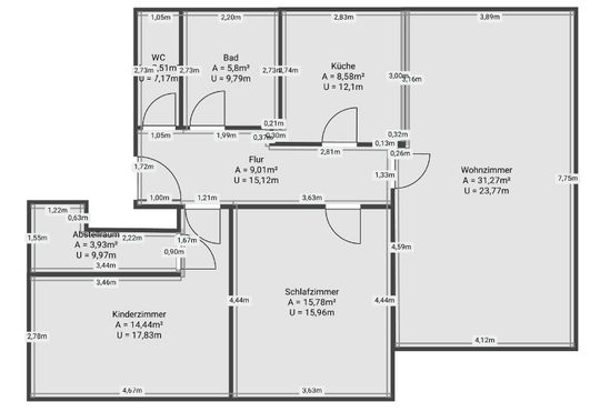 Der 2D-Grundrissplaner ermöglicht es  Anwendern, den Objekten einfach weitere Attribute nach BIM-Standard anzuhängen. (Bild:  Immersight)