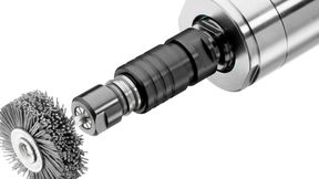 Die Baureihe der BME-Motoren für Bürstanwendungen liefern hohes Drehmoment bei niedrigen Drehzahlen in kompakter Bauform. (Bild: MD Drucklufttechnik GmbH & Co. KG)