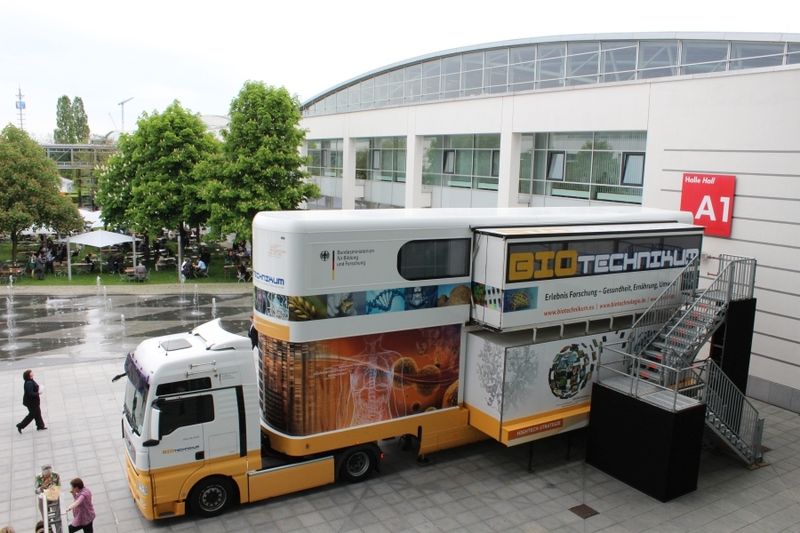 Impressionen von der Analytica 2016. (Bild: Back/LABORPRAXIS)