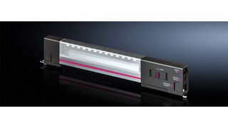 Mit der IT LED-Systemleuchte bietet Rittal neben dem Portfolio für Industrie-Schaltschränke nun auch die eine LED-Leuchte für IT-Racks an. (Rittal)