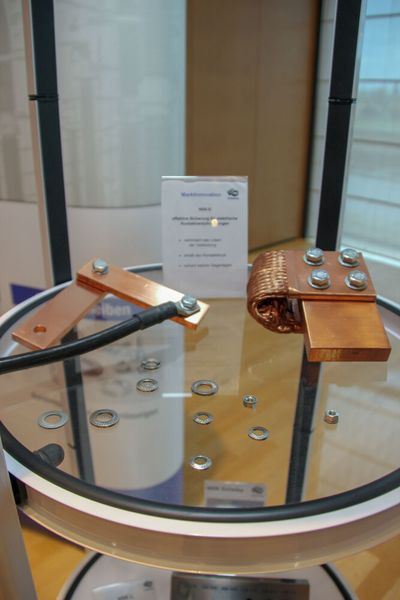 Teckentrupp zeigte mit der Sperrkantscheibe NSK-E eine Lösung für die Elektroindustrie. (Bild: VCG/Juliana Pfeiffer)