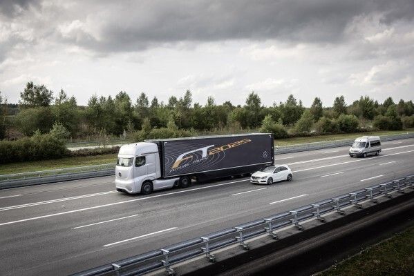 Der Mercedes-Benz Future Truck 2025: Weltpremiere der spektakulären Studie des Lkw von morgen – autonome Fahrt in eine faszinierende Zukunft (Mercedes-Benz)